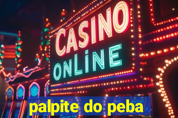 palpite do peba